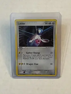 VTG Pokemon TCG Latios 2/10 EX Trainer Kit Holo Rare 2004 *DMG* - Image 1