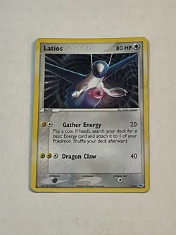 VTG Pokemon TCG Latios 2/10 EX Trainer Kit Holo Rare 2004 *DMG* - Image 3