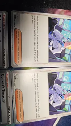 4x Colress's Tenacity 057/064 x4 - Shrouded Fable - Pokemon TCG - Playset NM - Image 4