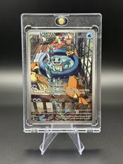 Squirtle 🐢💦 148/142 - Scarlet & Violet Stellar Crown Pokemon TCG English - Image 1