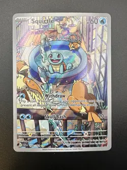 Squirtle 🐢💦 148/142 - Scarlet & Violet Stellar Crown Pokemon TCG English - Image 2