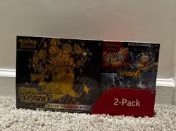 Pokemon Surging Sparks Elite Trainer Box and Booster Bundle Costco, 2-Pack - Image 1