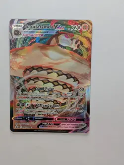Sandaconda VMAX - 090/198 - Pokemon Chilling Reign Sword & Shield Rare Card NM - Image 1
