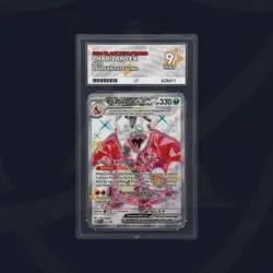 2024 Pokemon Charizard EX Black Star Promo 074 Paldean Fates Tins - ACE 9 MINT - Image 1