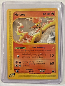 Pokemon TCG Moltres 21/144 Skyridge Non Holo LP+ - Image 3