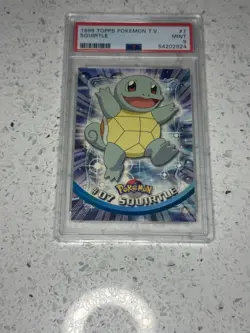 1999 Topps Pokemon Squirtle #7 PSA 9 - Image 1