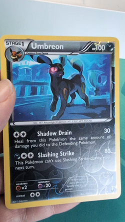 Umbreon Dark Explorers 60/108 Reverse Holo Pokemon TCG NM/LP - Image 2