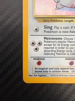 Clefairy 006/130 Base Set 2 Holo Rare Vintage Pokemon TCG - Image 5