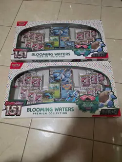 POKEMON TCG: Scarlet & Violet 151 -Blooming Waters Premium Collection - 2 Boxes - Image 1