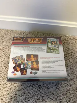 Pokemon TCG - Obsidian Flames Elite Trainer Box 9 Booster Pack ETB New Sealed - Image 3