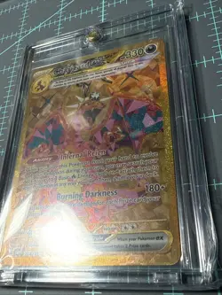 Charizard ex 228/197 Hyper Rare Pokemon SV03: Obsidian Flames Gold English NM - Image 3