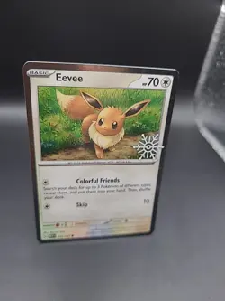 Eevee 133/165 Festive Stamped Promo Holiday Calendar 2025 Snowflake Pokemon - Image 2