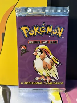 Pokemon Base Set 2 Booster Pack (Pidgeot Artwork) Vintage WoTC 2000 - Image 1