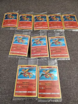 Pokemon Special Delivery Charizard ALL WELL-CENTERED Sealed Lot Of x10 - Image 1