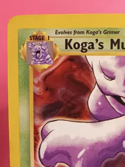 Pokemon TCG Koga's Muk 26/132 Gym Challenge 1st Edition Regular Non-Holo Rare LP - Image 4