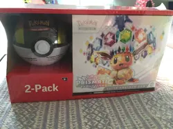 Sam’s Club Prismatic Evolutions ETB and Poke Ball Bundle Sealed - Image 1