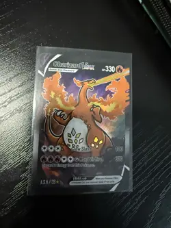 Charizard VMAX Full Art Holo Pokemon After Skool Hobby Fan Art - Image 1