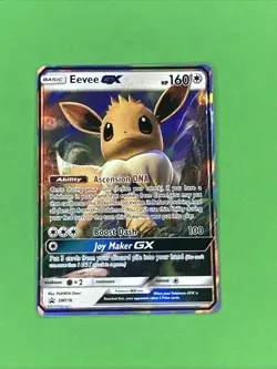 Eevee GX SM176 Sun & Moon Black Star Promo Pokemon TCG (NM) - Image 1