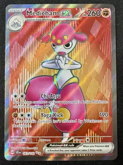 Pokemon TCG Medicham EX 161/142 Stellar Crown - Image 1