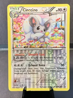 Pokemon TCG Cinccino #RC19/RC25 Legendary Treasures Radiant Collection Holo NM - Image 1