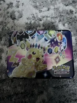 Pokemon Prismatic Evolutions Empty Tin Lunch box - Image 1