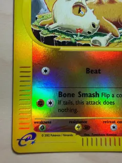 Pokemon Cubone Reverse Holo #103/165 Expedition Base Set 2002 Rare - Image 5