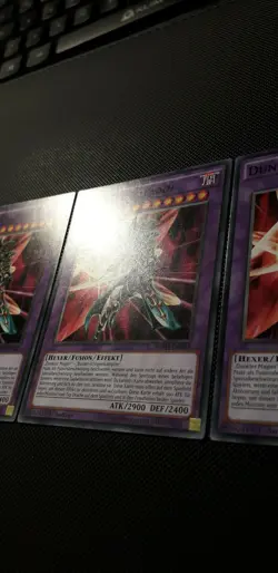 Yu-Gi-Oh! 3x Dunkler Paladin, SDMY-DE043, Common, 1. Auflage, Deutsch, Excellent - Image 3