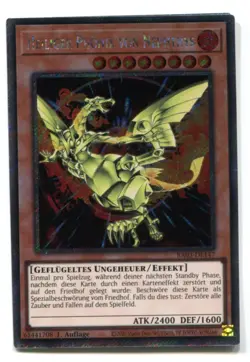 Yu-Gi-Oh! Heiliger Phonix von Nephthys Platinum Secret Rare RA03-DE147 - Image 1