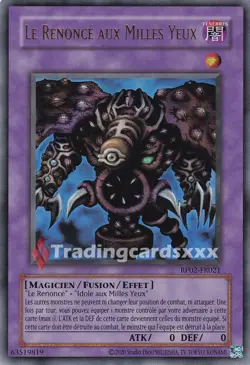 Yu-Gi-Oh! Le Renonce aux Milles Yeux : UR RP02-FR021 - Image 1
