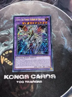 DUAD-EN033 Nerva the Power Patron of Creation Secret Rare YuGiOh! NEW - Image 1