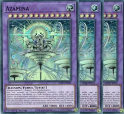 yugioh 3x Azamina ALIN-DE035 Super Rare 1Auflage Deutsch - Image 1