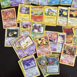 Huge Bulk Lot of 500+ VINTAGE Pokemon Cards Mixed sets HP-DAMAGED ( DESCRIPTION) - Image 5