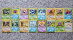 COMPLETE 1999 Pokemon FOSSIL Set WOTC VINTAGE Rare/Uncommon/Common 47 Card Lot - Image 3