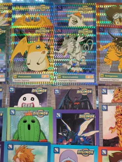 Vintage Digimon Box Topper Lot - 38 Total Cards including Holos!! BN 3 - Image 3