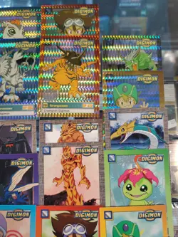 Vintage Digimon Box Topper Lot - 38 Total Cards including Holos!! BN 3 - Image 4