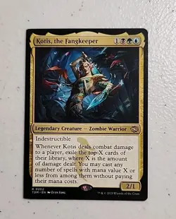 Kotis, the Fangkeeper Tarkir: Dragonstorm Regular MTG Miscut Error Card - Image 1