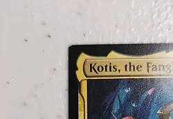 Kotis, the Fangkeeper Tarkir: Dragonstorm Regular MTG Miscut Error Card - Image 3