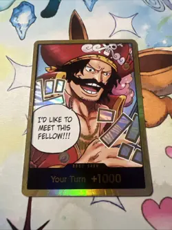 DON!! Card (Gol.D.Roger) (Gold) Carrying On His Will Foil - Image 2