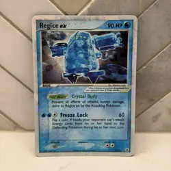 Regice EX Holo Ultra Rare Card 97/101 Hidden Legends Series LP+ / NM - Image 1