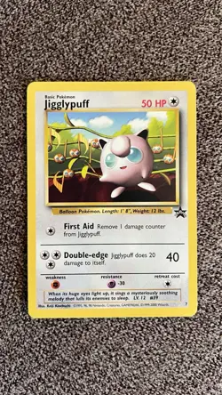Pokemon TCG - Jigglypuff - Black Star Promo Card 7 - WOTC - LP/NM - Image 1
