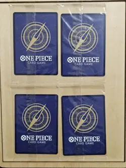 Set Of 4 Sealed Promo One Piece Card Treasure Booster Monkey.D.Luffy ST10-006 - Image 2