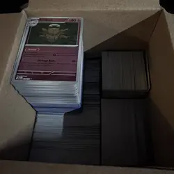 Lot of Bulk Pokemon Cards Scarlet Violet Era 1300 Cards Total Included In Box NM - Image 1