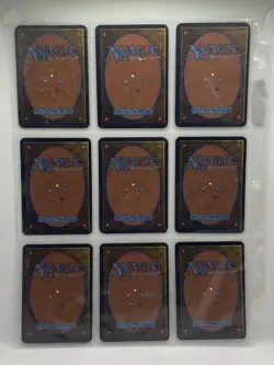 Magic The Gathering Lot Of Alpha/Beta/Unlimited Used Cards - Image 3
