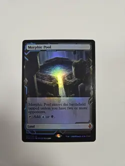 FOIL MORPHIC POOL Zendikar Rising Expeditions Magic MTG MINT CARD - Image 1