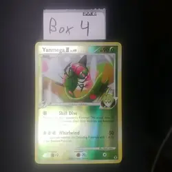 Yanmega 37/111 - Rare Reverse Holo - Rising Rivals - POKEMON CARD - NM/M - Image 1