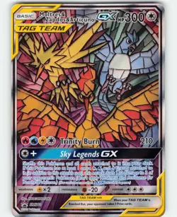 Moltres & Zapdos & Articuno GX SM Promos, card number SM210 NM - Image 1