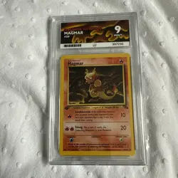 Pokemon Cards: Fossil 1st Edition Uncommon: Magmar 39/62 ACE 9 - Image 1