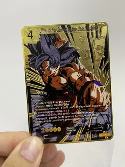 Ultra Lnstict Son Sok Metal Dragon Ball Card-Collectible Gift Display HOT!! - Image 5