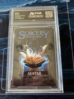 Sorcery Arthurian Legends Frazetta Witch Avatar Promo Alpha Investments PCG 9 - Image 2