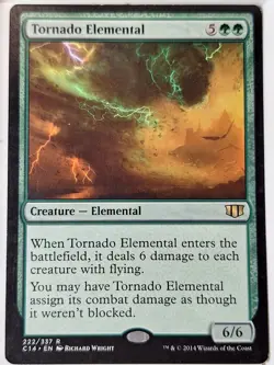 Tornado Elemental - Commander: 2014 - Magic the Gathering MTG Nice! - Image 1